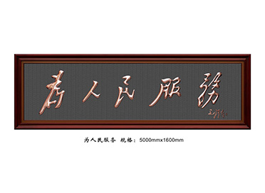 FD011为人民服务